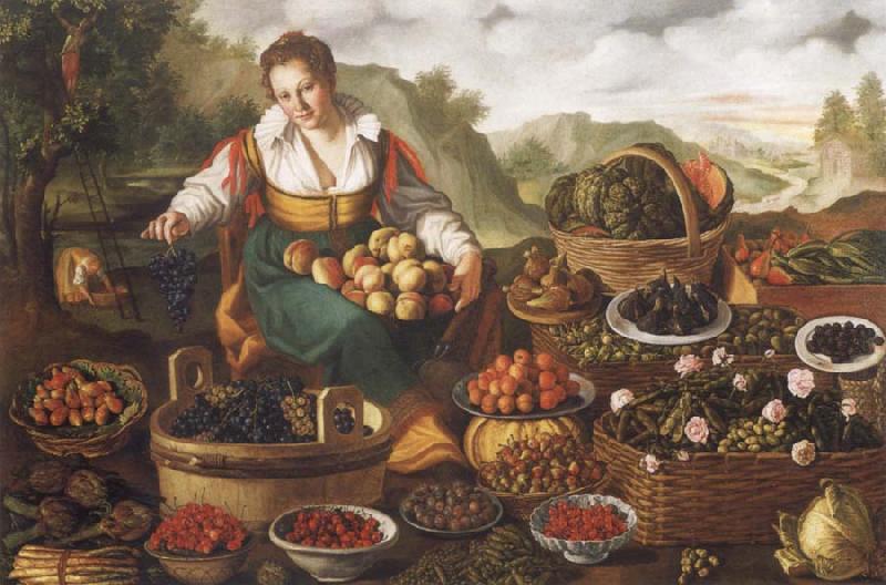 CAMPI, Vincenzo The Obstverkauferin oil painting image